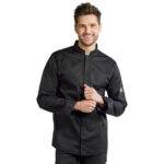 Kochjacke Sabor Schwarz Größe M – Bild 3