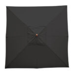 Bolero quadratischer Sonnenschirm schwarz 2,5m – Bild 5