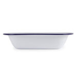 Olympia rechteckige Speiseschale weiß-blau 19 x 28cm (6 Stück) – Bild 5