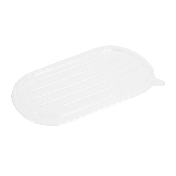 download_we2k-go.jpg Fiesta Recyclable PET-Deckel für Bagasse-Ovalbehälter (100 Stück) – Bild 1