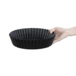 Vogue antihaftbeschichtete Quicheform gewellt 25cm – Bild 4