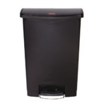 Rubbermaid Slim Jim Front Step Pedaleimer schwarz 90L – Bild 3