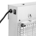 Eazyzap Fliegenvernichter Gebürsteter Edelstahl LED 8W – Bild 3