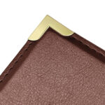 Olympia Speisekarte Kunstleder bordeauxrot A4 – Bild 4