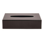 Taschentuchbox rechteckig schwarz – Bild 2