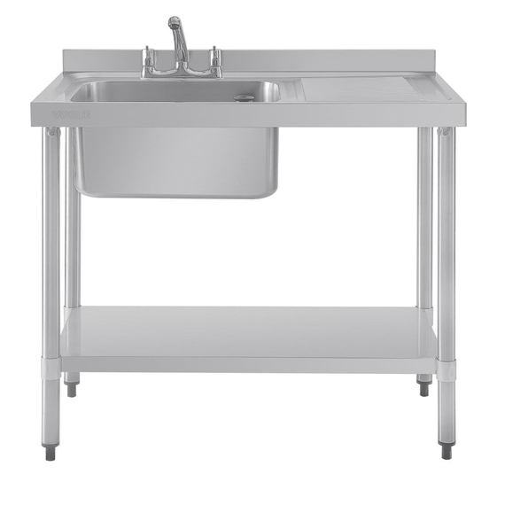 download_wtvh-gx.jpg Vogue Edelstahlspüle 1 Spüle rechts 100x60cm – Bild 1