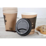 Fiesta Compostable kompostierbarer Deckel für Heißgetränkebecher 34cl (1000 Stück) – Bild 5