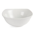 Olympia Whiteware abgerundete quadratische Schalen 22cm (12 Stück) – Bild 2