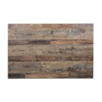 Bolero vorgebohrte rechteckige Tischplatte Urban Dark 1100x700mm – Bild 2