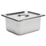 Gastro M Edelstahl GN-Behälter 15cm GN1/2 – Bild 2