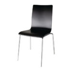 Bolero Esszimmerstühle Buchenfurnier schwarz (4 Stück) – Bild 2