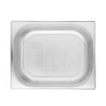 Vogue GN-Behälter Edelstahl 10cm GN1/2 gelocht – Bild 7