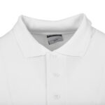 Unisex Poloshirt weiß L – Bild 5