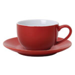 Olympia Cafe Kaffeetassen rot 22,8cl (12 Stück) – Bild 2