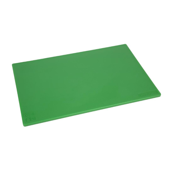 download_xcip-vi.jpg Hygiplas antibakterielles LDPE Schneidebrett grün 450x300x10mm – Bild 1