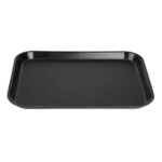 Cambro Epictread rechteckiges rutschfestes Fiberglastablett schwarz 35x27cm – Bild 2