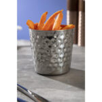 Olympia Pommes-Frites-Becher Edelstahl 8,5cm – Bild 5