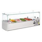 Polar Serie G Aufsatzkühlvitrine 5 x GN1/4 – Bild 3