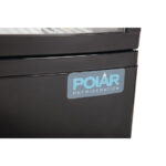 Polar C-Serie Energieeffizienter Kühlschrank mit gebogener Tür Schwarz 86Ltr – Bild 5