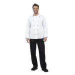 Whites Chicago Kochjacke lange Ärmel weiß XXL – Bild 4
