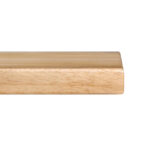 Bolero Vorgebohrte Quadratische Tischplatte Natur 700mm – Bild 4