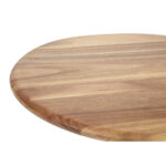 Olympia rundes Servierbrett Akazienholz mit Griff 35,5cm – Bild 4