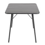 Bolero quadratischer Bistrotisch Stahl grau 70cm – Bild 2