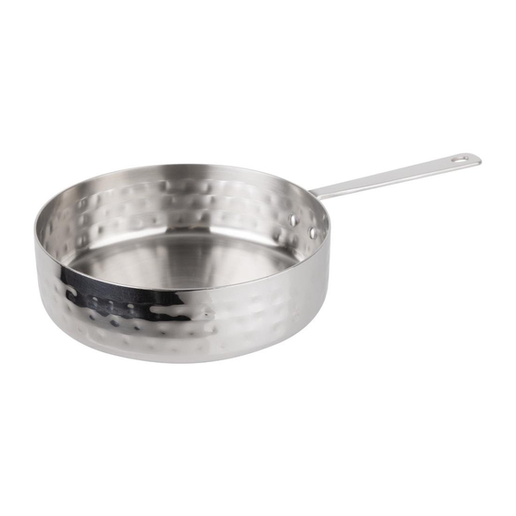 download_xqh3-j4.jpg Olympia Tischpräsentation Mini Stielkasserolle Gehämmert 125mm – Bild 1
