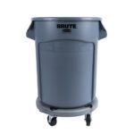 Rubbermaid BRUTE Abfalleimer grau 75L – Bild 3