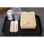 Cambro Polypropylen-Schnellimbisstablett Schwarz 410mm – Bild 7