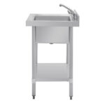 Vogue kleiner Spültisch 75cm lang – Bild 4