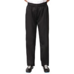 Nisbets Essentials Kochhose schwarz XXL – Bild 2