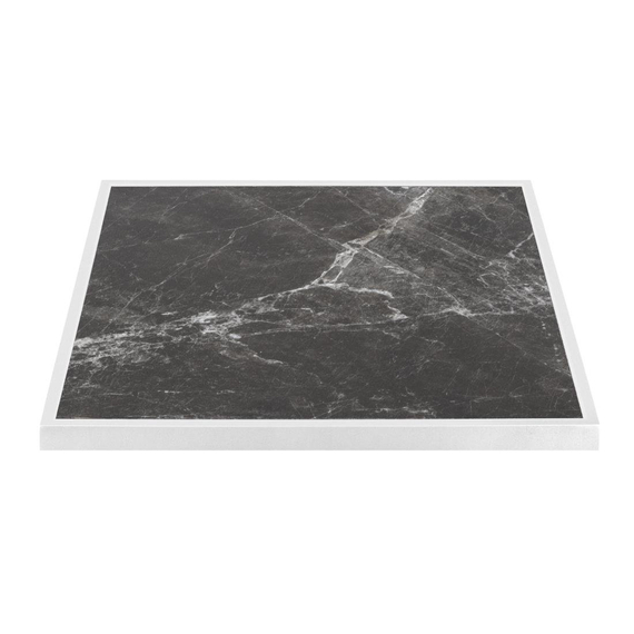 download_xsjl-8t.jpg Bolero Dark Granite Effect Outdoor-Tischplatte aus gehärtetem Glas, weiße Zierleiste, 700 mm – Bild 1