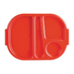 Olympia Kristallon Menütabletts rot 37,5 x 27,8cm (10 Stück) – Bild 2