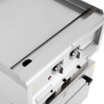 Buffalo 600 Serie freistehende elektrische Grillplatte mit Umluftofen – Bild 7