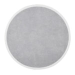 Runde Bolero-Tischplatte aus Fiberglas mit grauem Steineffekt, 580 mm – Bild 2