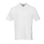 Unisex Poloshirt weiß L