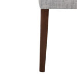 Bolero Chiswick Esszimmerstühle Holzkohle Grau (2er Pack) (2 Stück) – Bild 6