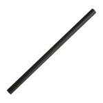 Fiesta Compostable Smoothie-Trinkhalm Papier schwarz 21cm (250 Stück)