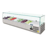 Polar Serie G Aufsatzkühlvitrine 7 x GN1/4 – Bild 2