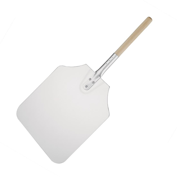 download_y8oa-7s.jpg Vogue Pizzaschaufel aus Aluminium mit Holzgriff 30x35cm – Bild 1