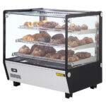 Buffalo Quadratische Tischplatte Beheizte Auslagevitrine 120Ltr – Bild 8