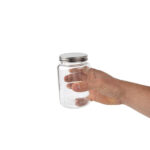 Vogue Glas mit Schraubdeckel 550ml (6 Stück) – Bild 4