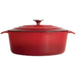 Vogue ovaler Schmortopf rot – Bild 3