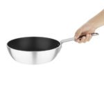 Vogue Aluminium Antihaft Teflon Platinum Plus Saute-Pfanne 24cm – Bild 3