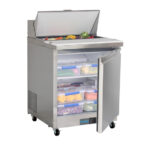 Polar U-Serie Premium Einzeltür Mega Top Prep Thekenkühlschrank 154 Liter – Bild 6