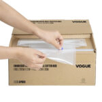 Vogue Vakuumrolle mit Cutterbox, geprägt, 200 mm und 300 mm, 2er-Set – Bild 5