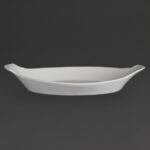 Olympia Whiteware ovale Gratinschalen weiß 32 x 17,7cm (6 Stück) – Bild 4