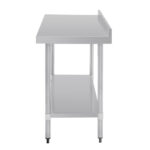 Vogue Arbeitstisch mit Aufkantung und Regalboden 150 x 70cm – Bild 6