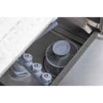 Buffalo Digitaler Gläserspüler für die Arbeitsplatte 350mm Korb 3,3kW – Bild 9